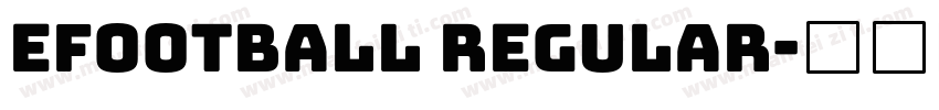 efootball Regular字体转换